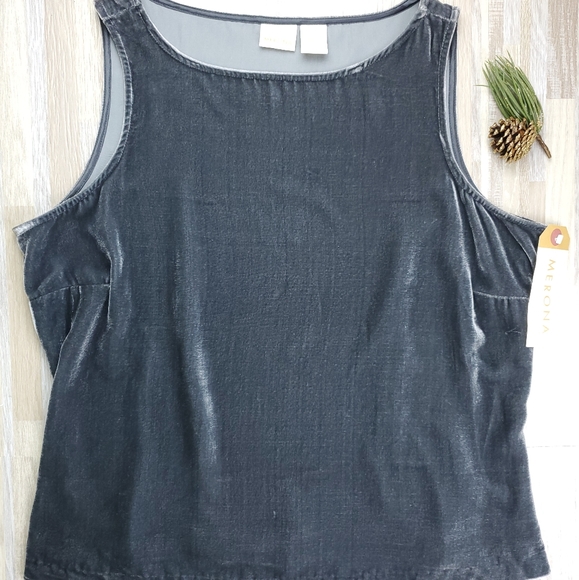 Merona Tops - MERONA Velvet tank top